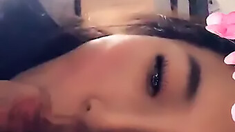 Asian Teen Gives A Sloppy Blowjob On Snapchat